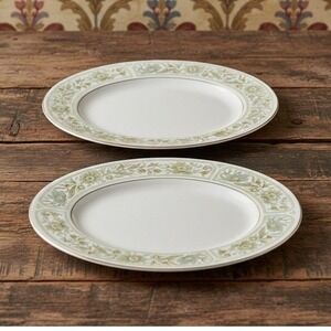 Fine China Of Japan Florence Bread Plates, Set of 2, Vintage Floral Porcelain